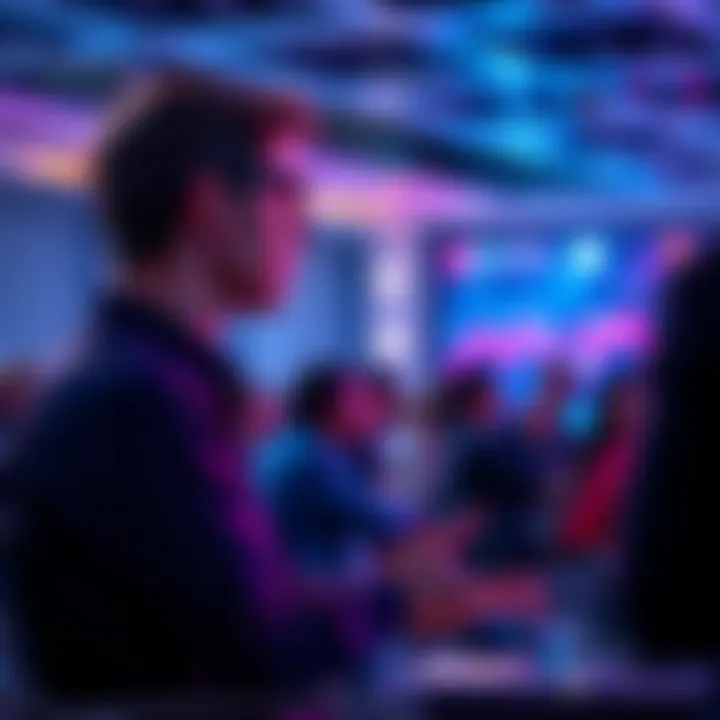 Vitalik Buterin discussing Layer 2 technology Vitalik Buterin speaking at a conference about the future of blockchain technology