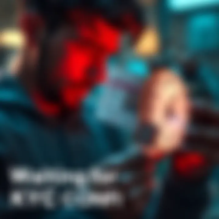 Waiting for KYC Confirmation Person looking at a clock while holding identification documents, showing concern about KYC delay