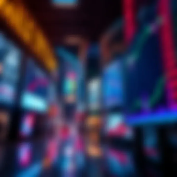 A representation of Wall Street's expansion into prediction markets featuring stock charts and ETF symbols