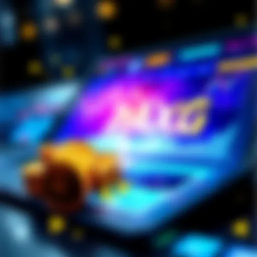 A digital wallet showing altcoins being exchanged for tokenized gold (PAXG) on a user interface, reflecting a strategic financial move.