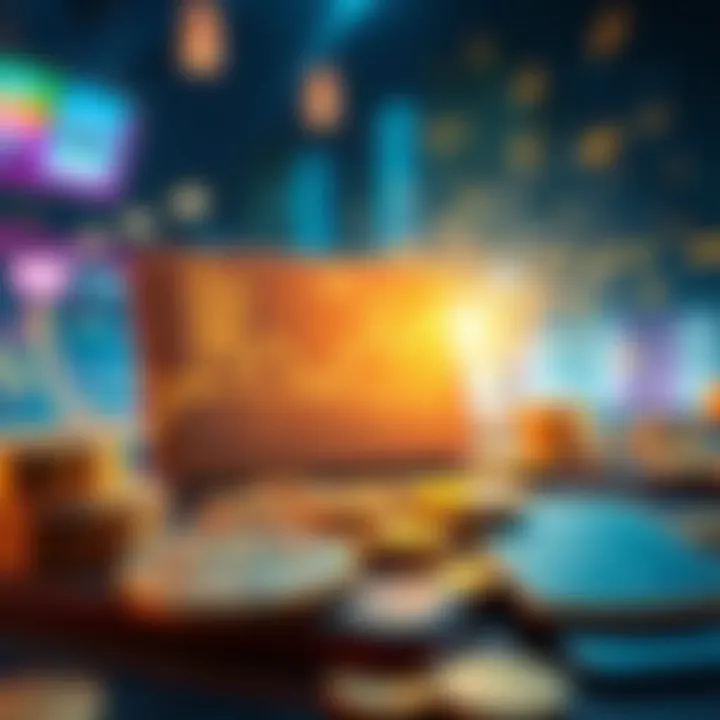 A digital representation of broken wallet features and disrupted transactions