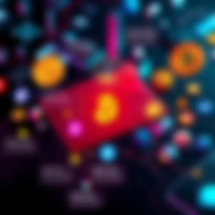 A visual representation of various cryptocurrency wallets and access restrictions, illustrating their connectivity and compatibility with different digital currencies.