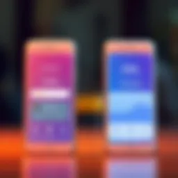 A visual showing two wallet apps, Contracker with a zero balance and Strike with a higher balance, highlighting the differences in wallet displays