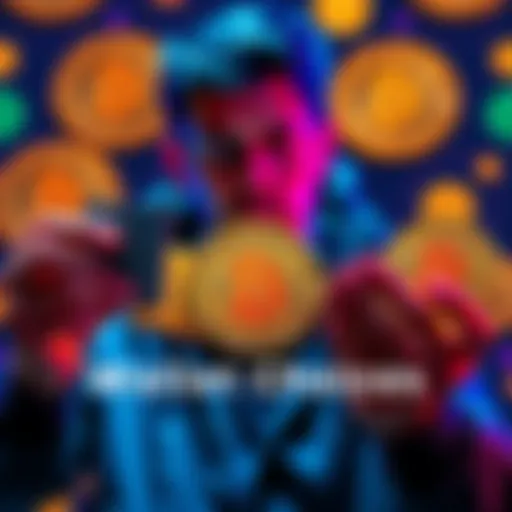 A person comparing three cryptocurrency wallets: Coldcard, Trezor, and Jade, with Bitcoin icons in the background.