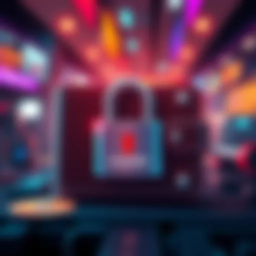 A digital illustration showing a secure wallet with a lock and a 24-word seed phrase for protection against theft.