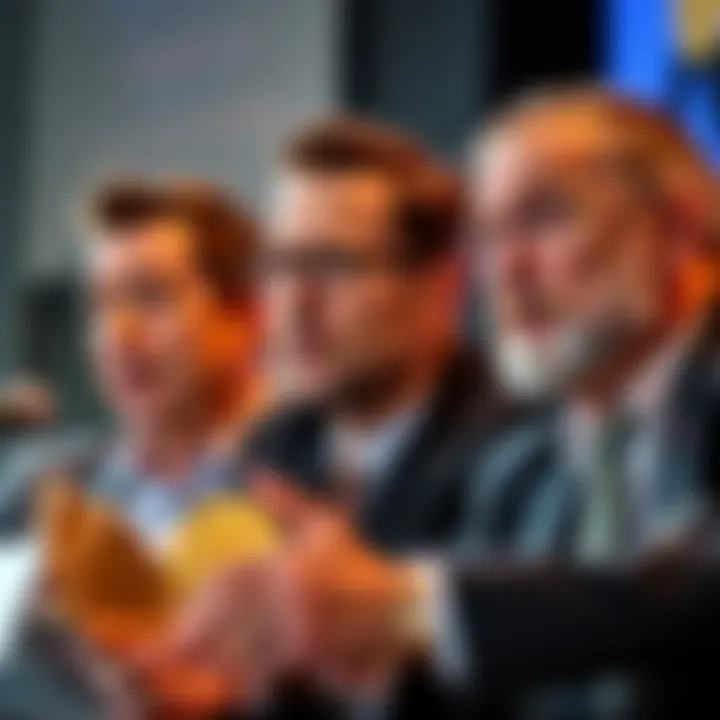 Elon Musk, Michael Saylor, and Sam Altman discussing wealth and Bitcoin's future