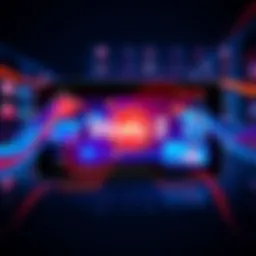 A modern web3 video streaming app interface showcasing various features like authentication and content gating, with user-friendly design elements.