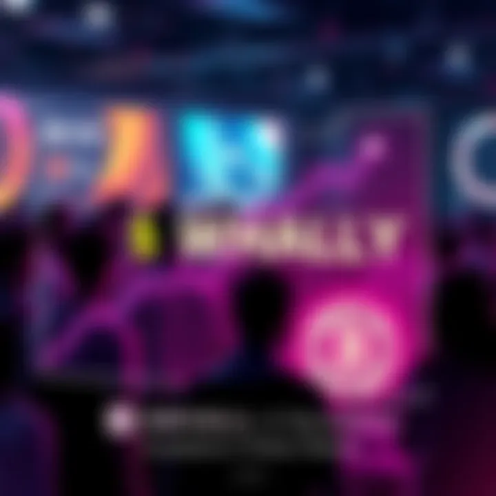 $WHALLY Token Growth Graph showing steady growth of $WHALLY token with community members discussing in the background