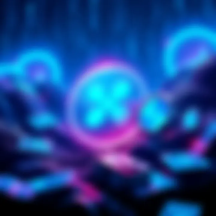 WhiteRock Dominance in XRPL Visual representation of WhiteRock's leadership in XRPL protocol rankings, depicting blockchain technology and financial growth.