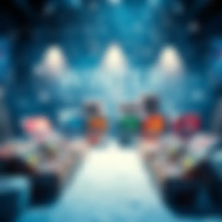 A collection of winter card packs showcasing various designs and colors, with a focus on the new winter theme, leaving common packs behind.