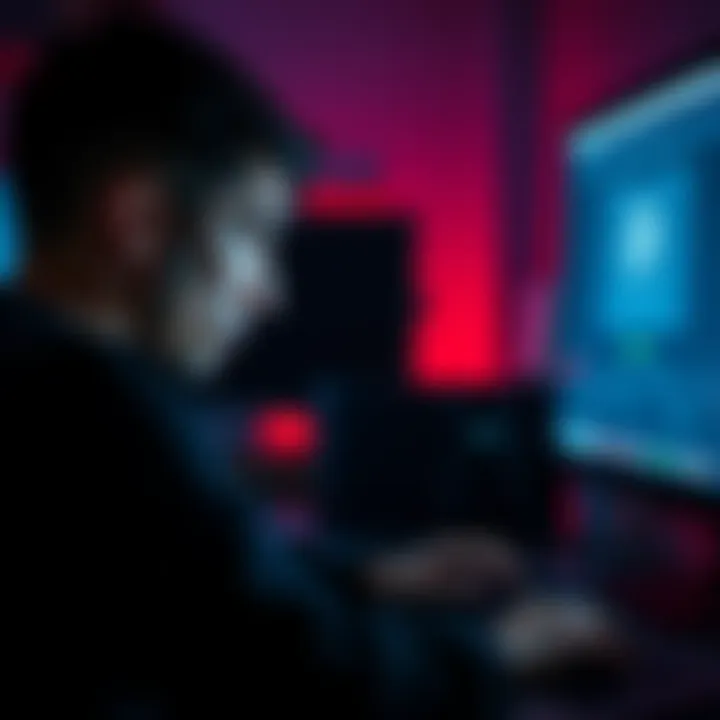 A frustrated person looking at a computer screen with a pending deposit notification on Kraken