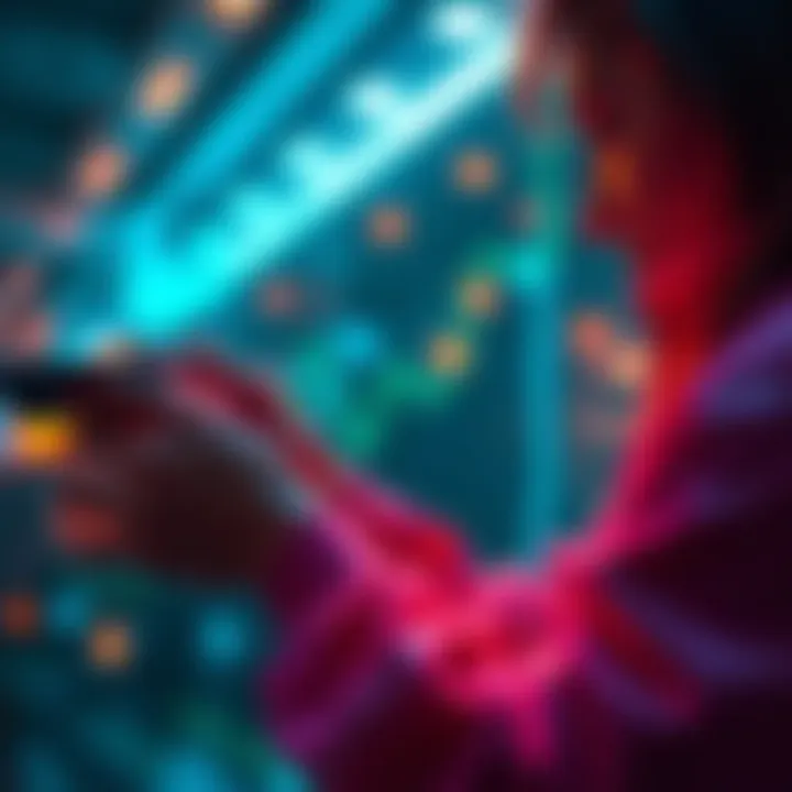 Withdrawal from Nexo Person withdrawing funds from a digital platform