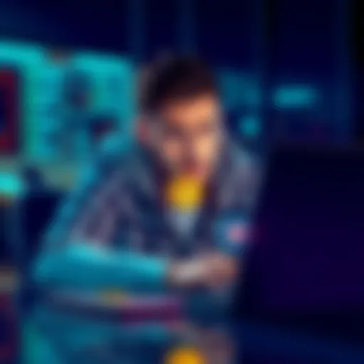 A person looking frustrated while using a laptop, trying to withdraw USD from Crypto.com