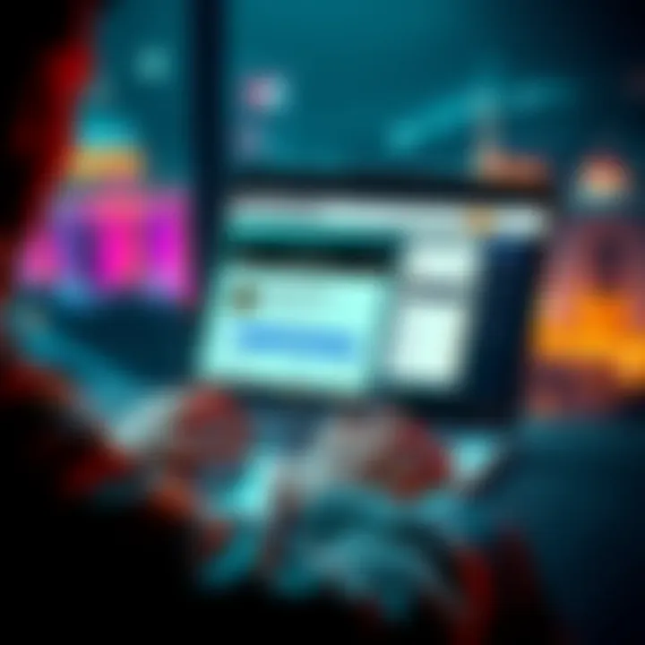 Withdrawing funds from Binance A person using a laptop to transfer cryptocurrency funds to a Hungarian bank account, showing a Binance interface on the screen