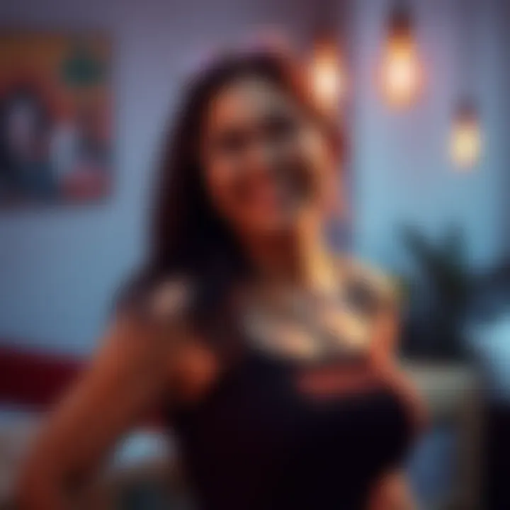 A 25-year-old woman smiling and celebrating her weight loss journey with Reta, looking fitter and more confident.