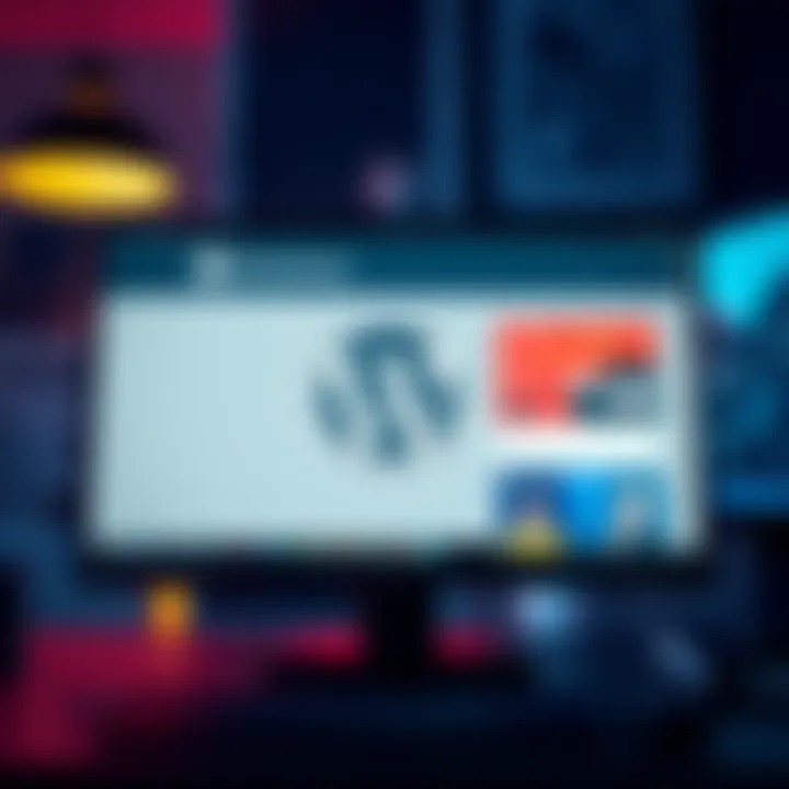 A computer screen showing the WordPress Online Store accepting Dogecoin payments with the new DogeBox feature.