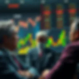World leaders discussing XRP's impact on the economy with financial charts in the background