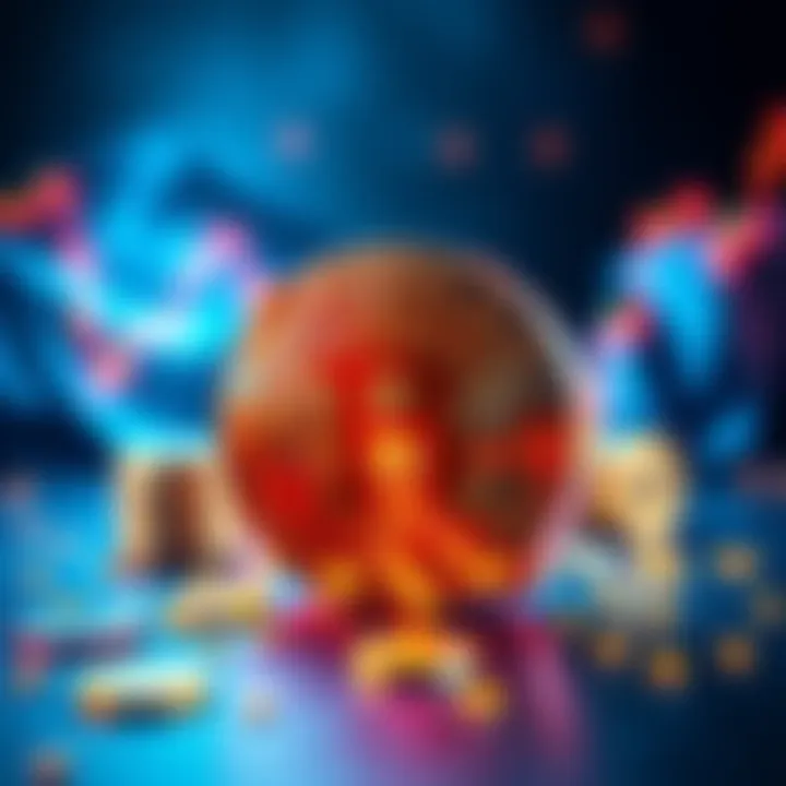 Wrapped Bitcoin Concept Visual representation of Wrapped Bitcoin with Bitcoin symbol and cryptocurrency elements, symbolizing its investment potential and security for long-term holds.