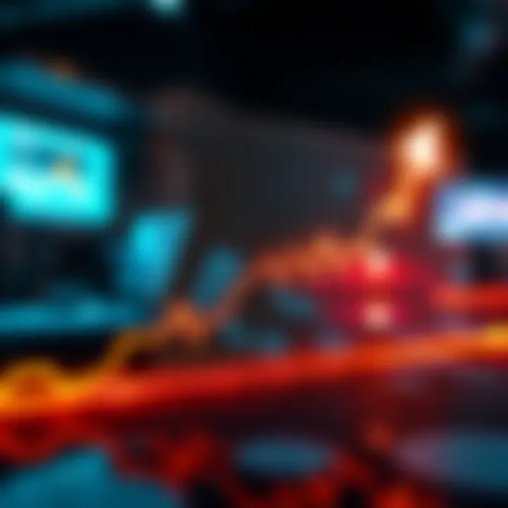 Graph showing a 35% increase in Wrapped LUNA Classic value with an upward trend arrow