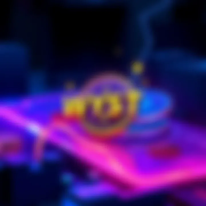 A digital representation of Wyoming's WYST stablecoin, featuring the state outline and cryptocurrency symbols, symbolizing innovation in finance.