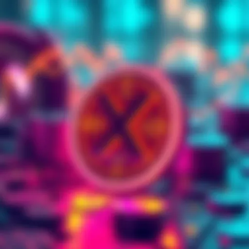 Graphic showing X Cashtags logo with Solana blockchain elements and pricing data