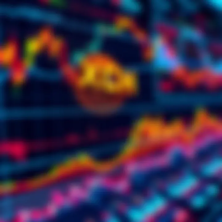 XCH Trading Insights A visual representation of XCH market trends with graphs and trading charts.