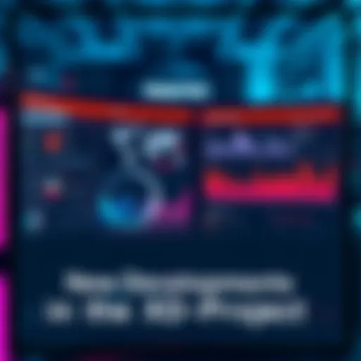 New Developments in the XD Project View of a digital interface showing updates in the XD Project with engaging graphs and community feedback