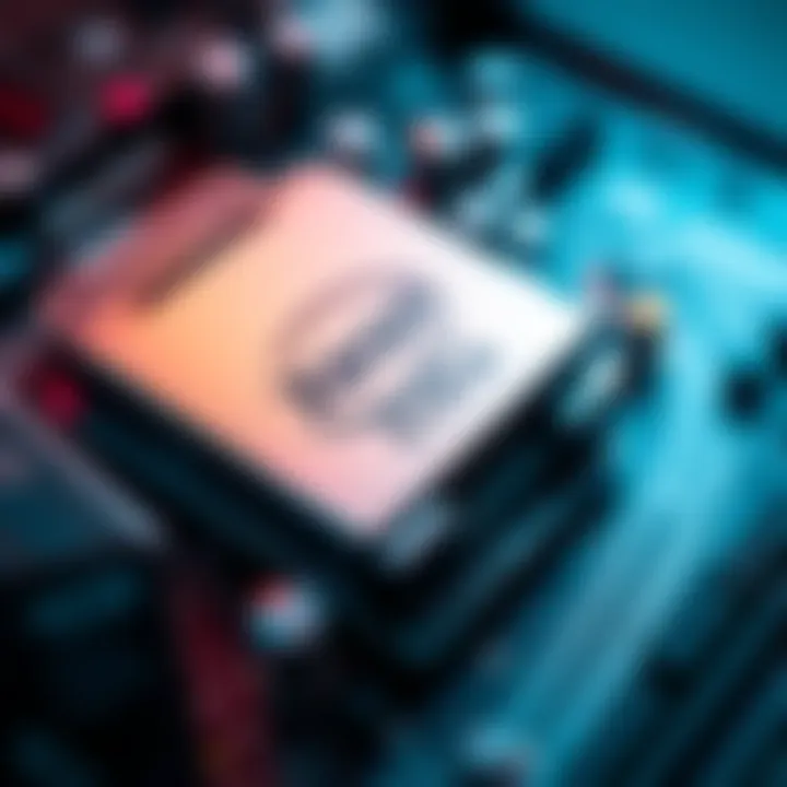 Xeon E5 2686 V4 and X99 Motherboard Setup Close-up of a Xeon E5 2686 V4 processor installed on an X99 motherboard with RAM modules