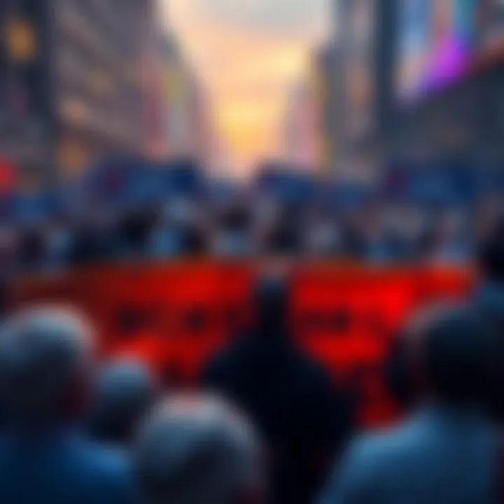 People gathering to support the XMR and BCH bank run on June 1, 2026, holding banners encouraging withdrawals from exchanges.