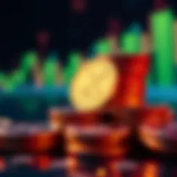 XRP coins with a clarity symbol XRP coins stacked with a symbol of clarity representing regulatory changes