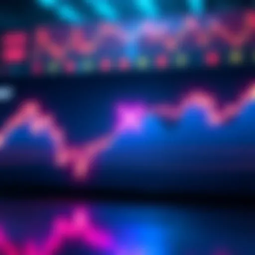 Graph showing XRP price dropping below $3 with downward trend line