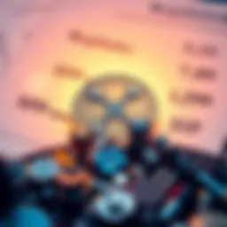 Visual representation of XRP cryptocurrency with regulatory documents in the background, indicating potential changes in market value.