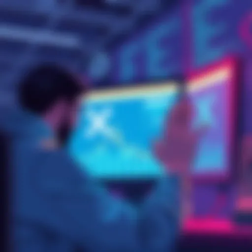A person looking concerned at their computer screen showing unexpected XRP deposits in their wallet.