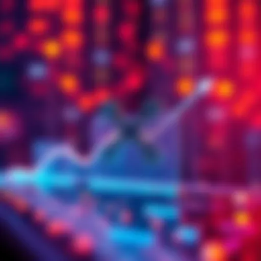 A visual representation of XRP cryptocurrency with an upward trend graph, symbolizing growth and potential in the financial market.