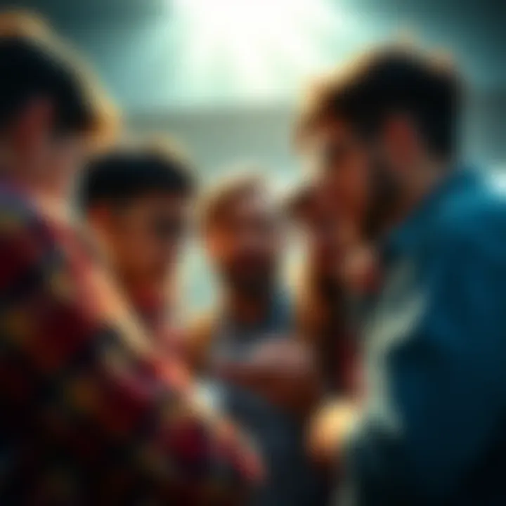A group of people discussing XRP on social media, showing frustration over conflicting opinions among influencers.