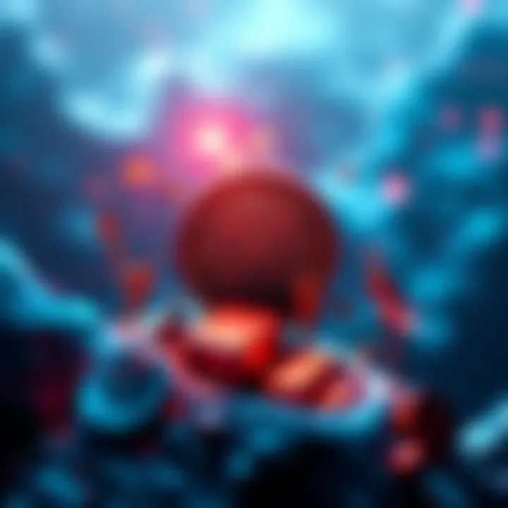 A vibrant digital art piece representing the milestone of owning XRP tokens, featuring symbols of growth and community support.