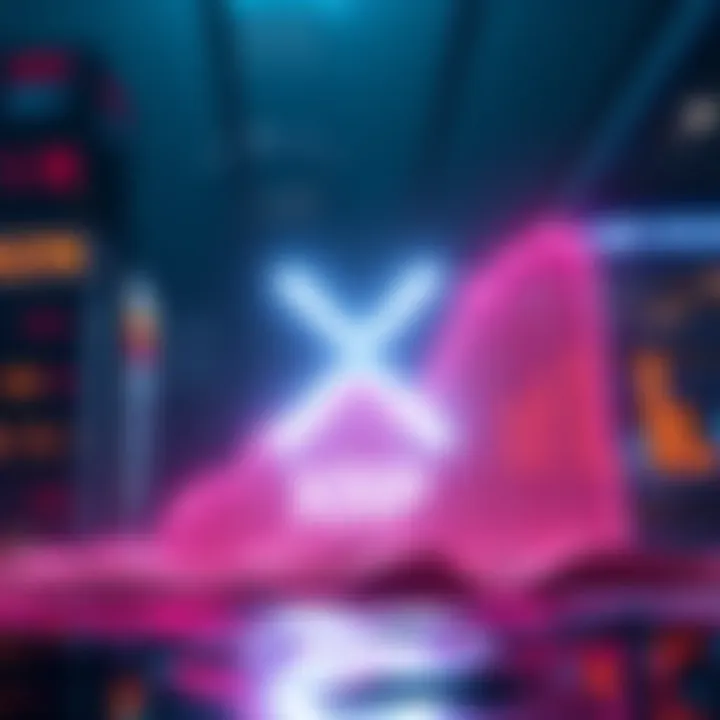 XRP logo with a stagnant graph line at $1.50, indicating market uncertainty