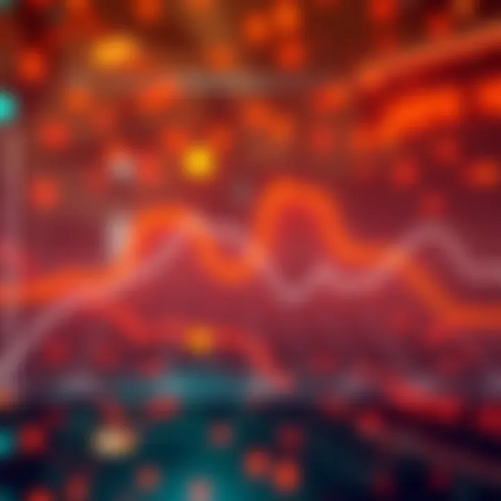 Graph showing decreasing XRP transaction volume over the past month