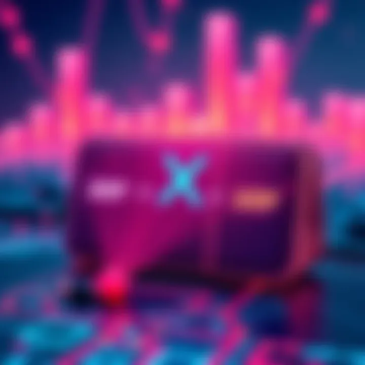 A graphic showing repeated XRP transactions between a sender and a wallet, highlighting blockchain transparency.