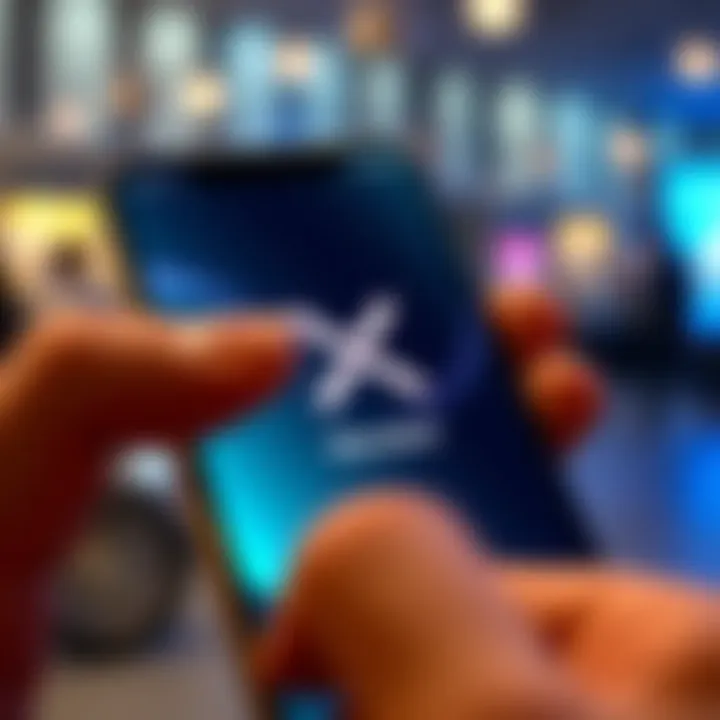 Graphic showing a smartphone with Revolut app and XRP logo, highlighting missing destination tag issue