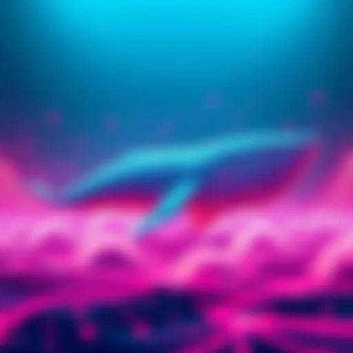 Visual representation of XRP whale accounts showing large cryptocurrency holdings and market influence