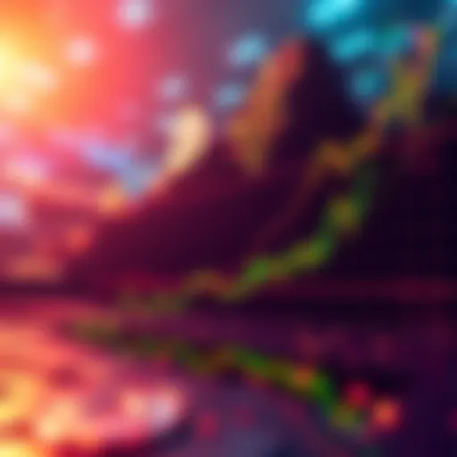 Graph showing Xutts growth compared to Bitcoin stabilization