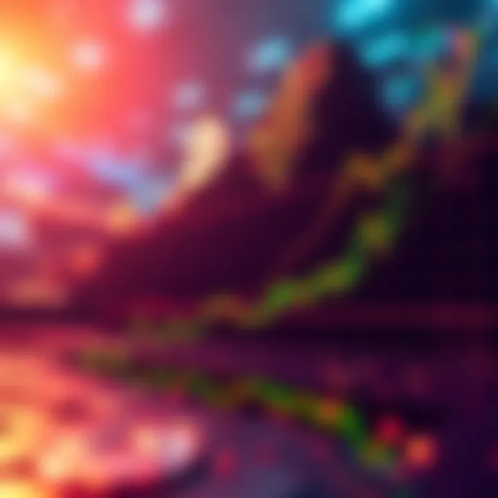 Graph showing Xutts growth compared to Bitcoin stabilization