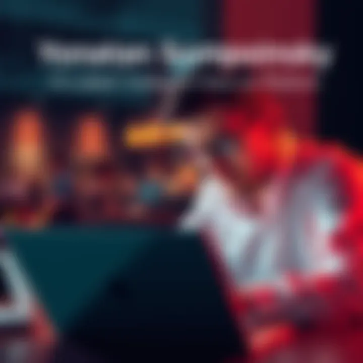 Yonatan Sompolinsky focused on his laptop, writing an article