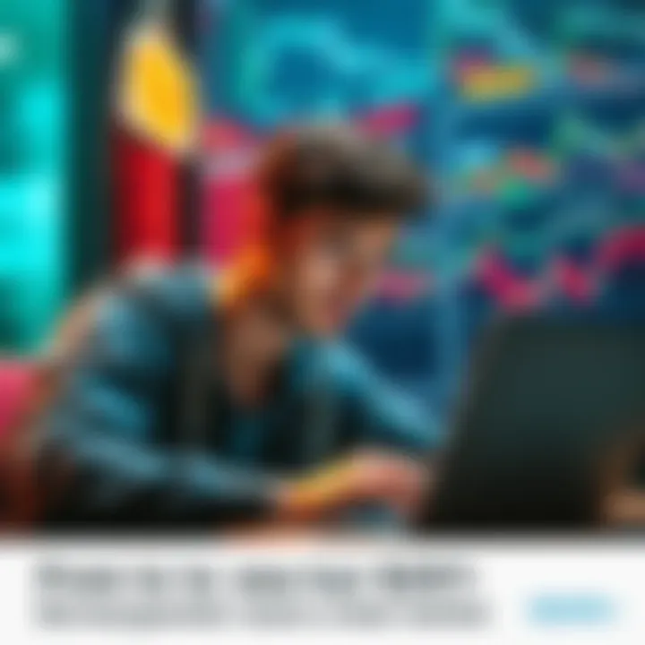 A 24-year-old man from Germany looking at cryptocurrency charts on his laptop, pondering his investment decisions.