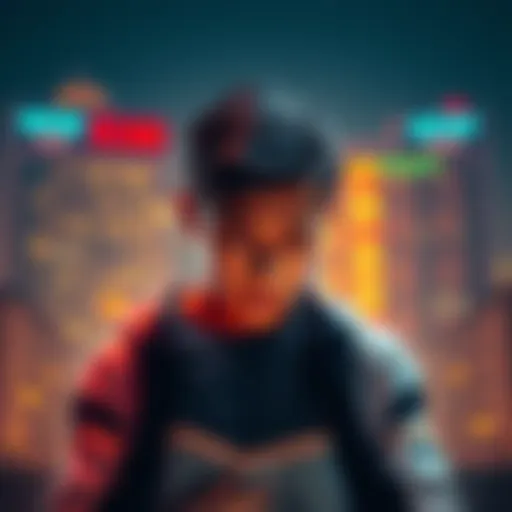 A worried young man staring at his empty crypto wallet, feeling defeated after losing money in a trading bot scam.