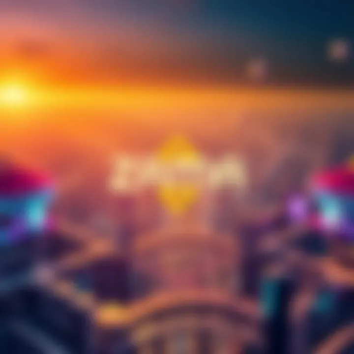 Graphic showing Zama (ZAMA) logo with excitement for its launch on BitMart, featuring crypto visuals and investment theme