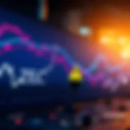 ZEC Price Decline Graph showing decline in ZEC cryptocurrency value with caution signs