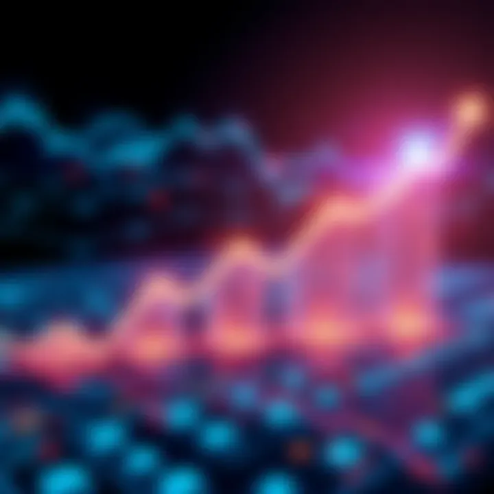 A visual representation of recent changes in Zilliqa, showing a graph with upward trends and digital elements, symbolizing advancements in the project.