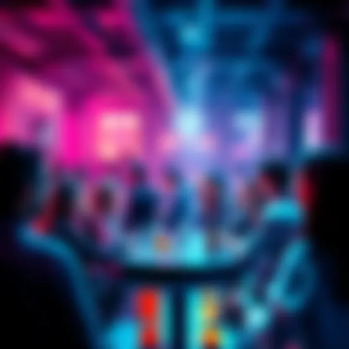 People engaging in a lively discussion about Zilliqa's market sentiment in 2025